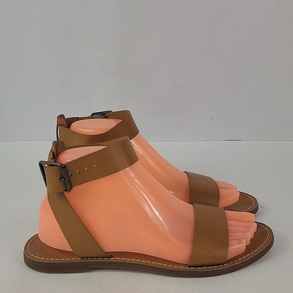 Madewell The Boardwalk Ankle Strap Women's Sandals - Picture 2 of 12